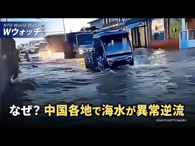 【ダイジェスト版】中国資金の海外流出が加速 2500億ドル国外移転/なぜ？ 中国各地で海水が異常逆流 など | NTD ワールドウォッチ